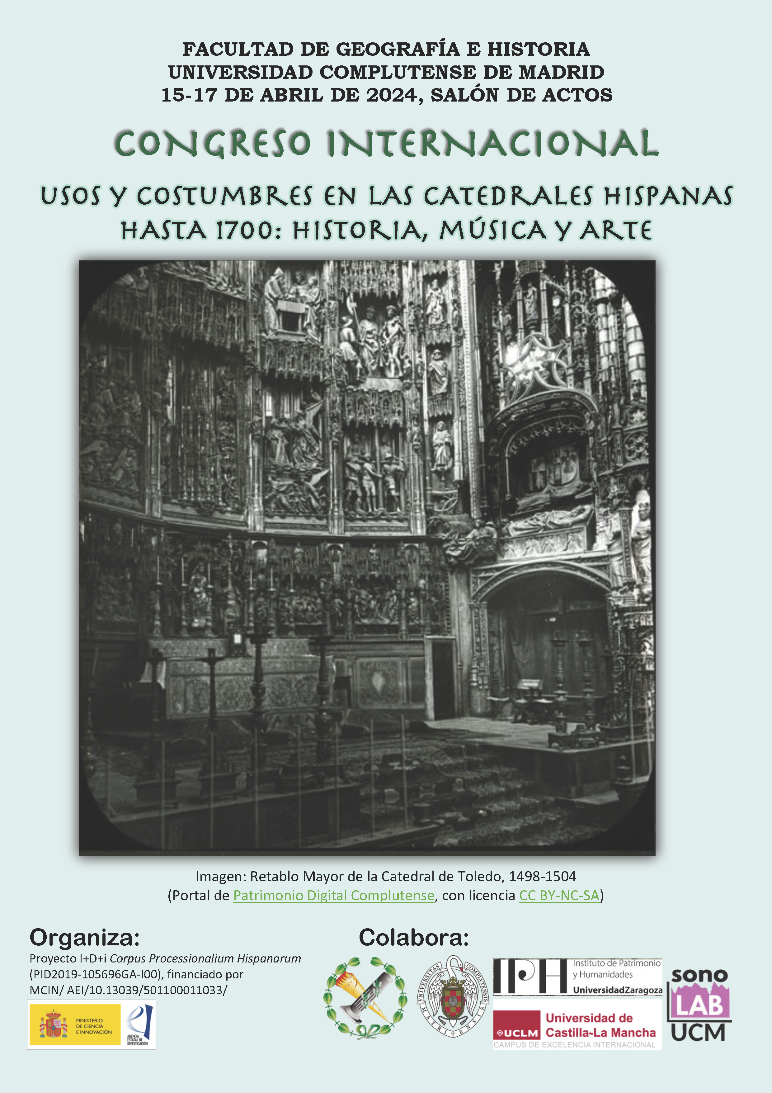 programa Congreso Internacional UCM abril 1