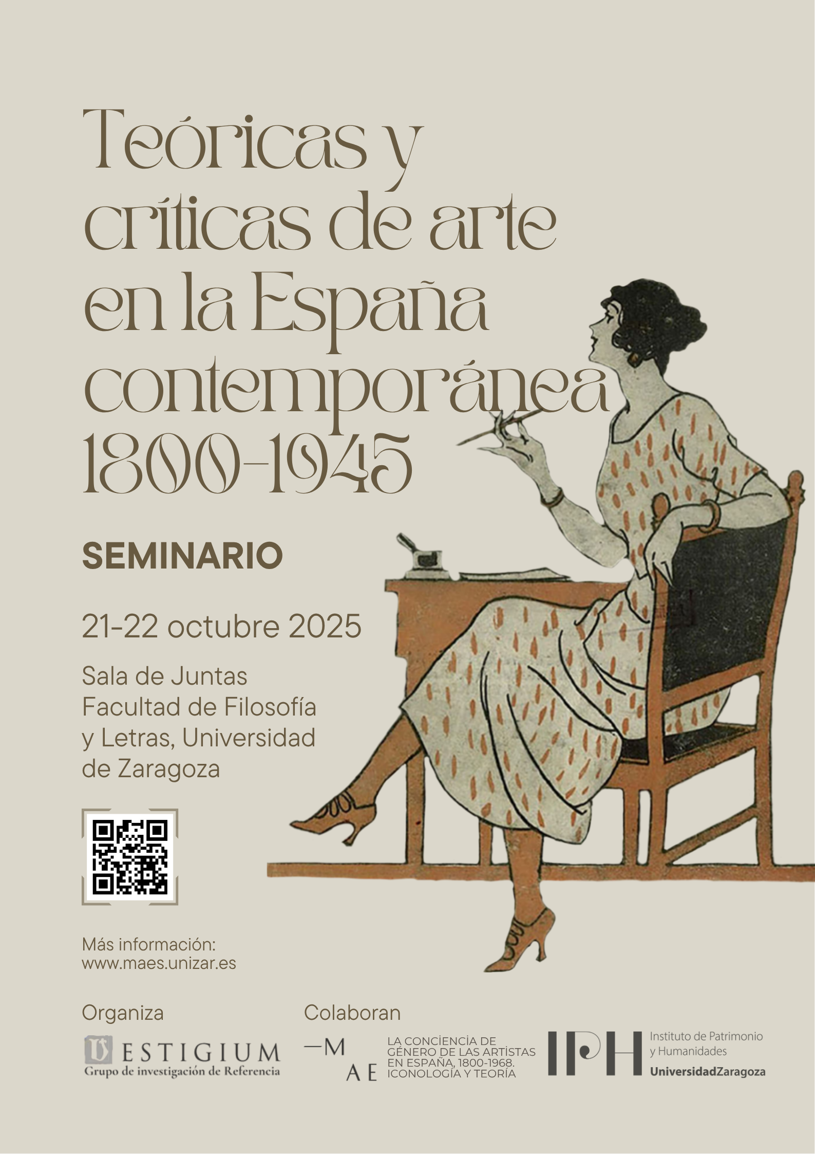 Cartel_Seminario Teóricas y críticas de arte